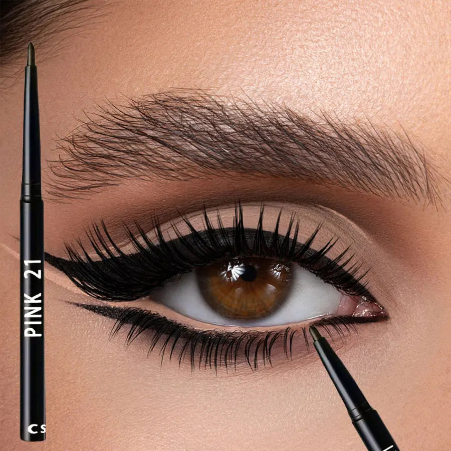 3pcs Waterproof Black Eyeliner Pencils