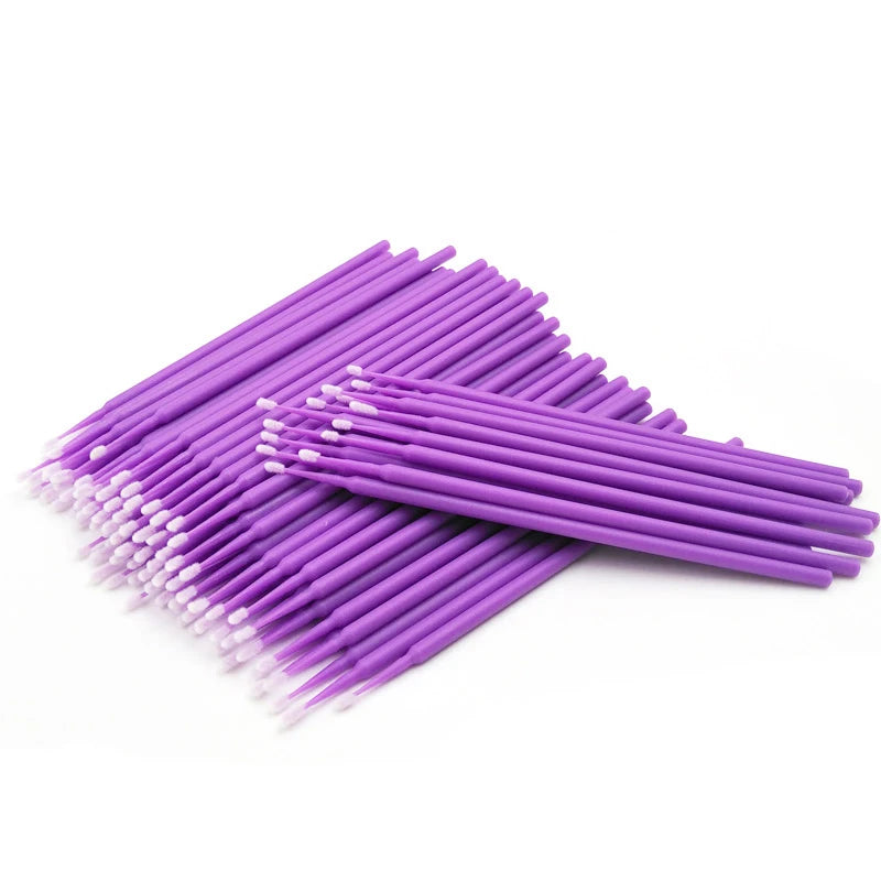 Cotton Swab Eyelash Brushes(100PCS)