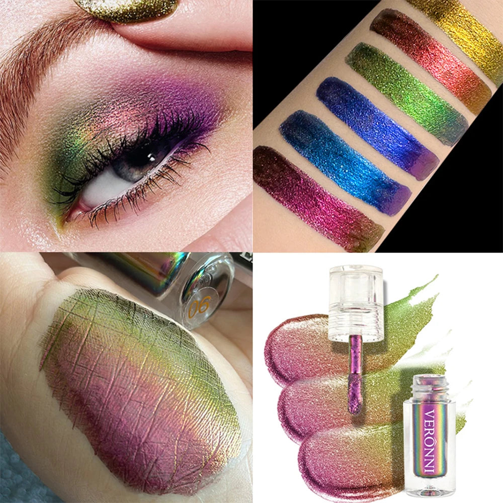 Chrome Shifting Pigments Chameleon Liquid Eyeshadow