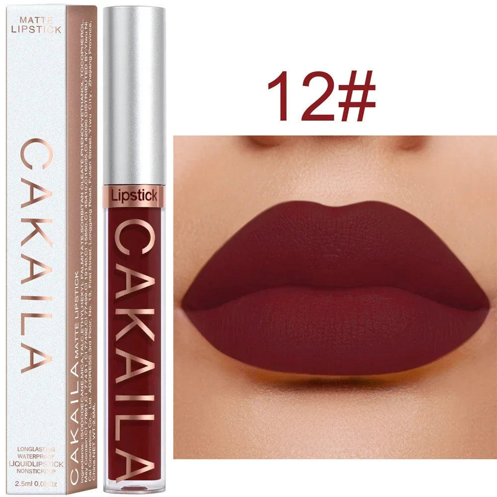 Matte Velvet Lip Glaze Waterproof