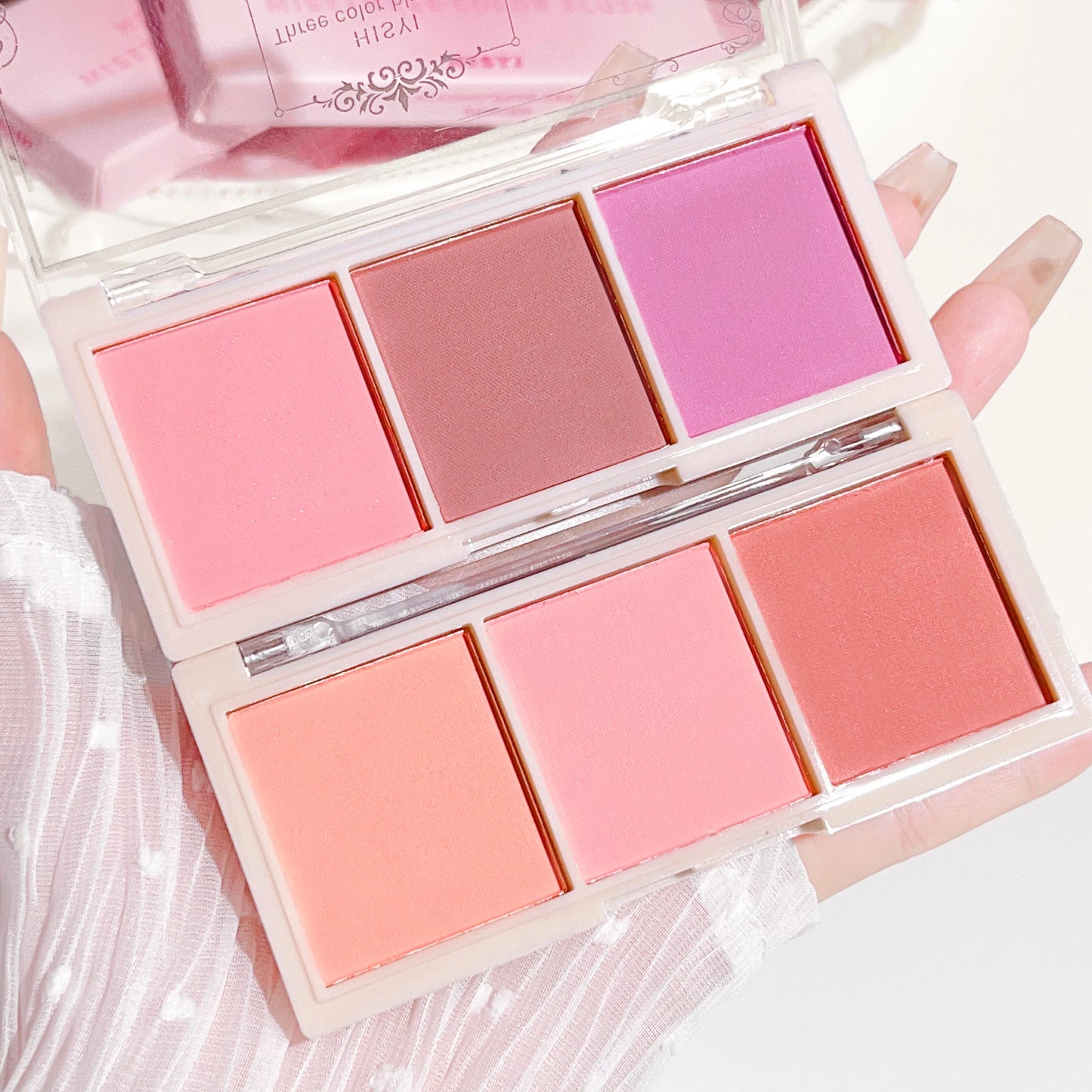 HISYI 3-colors Matte blush.