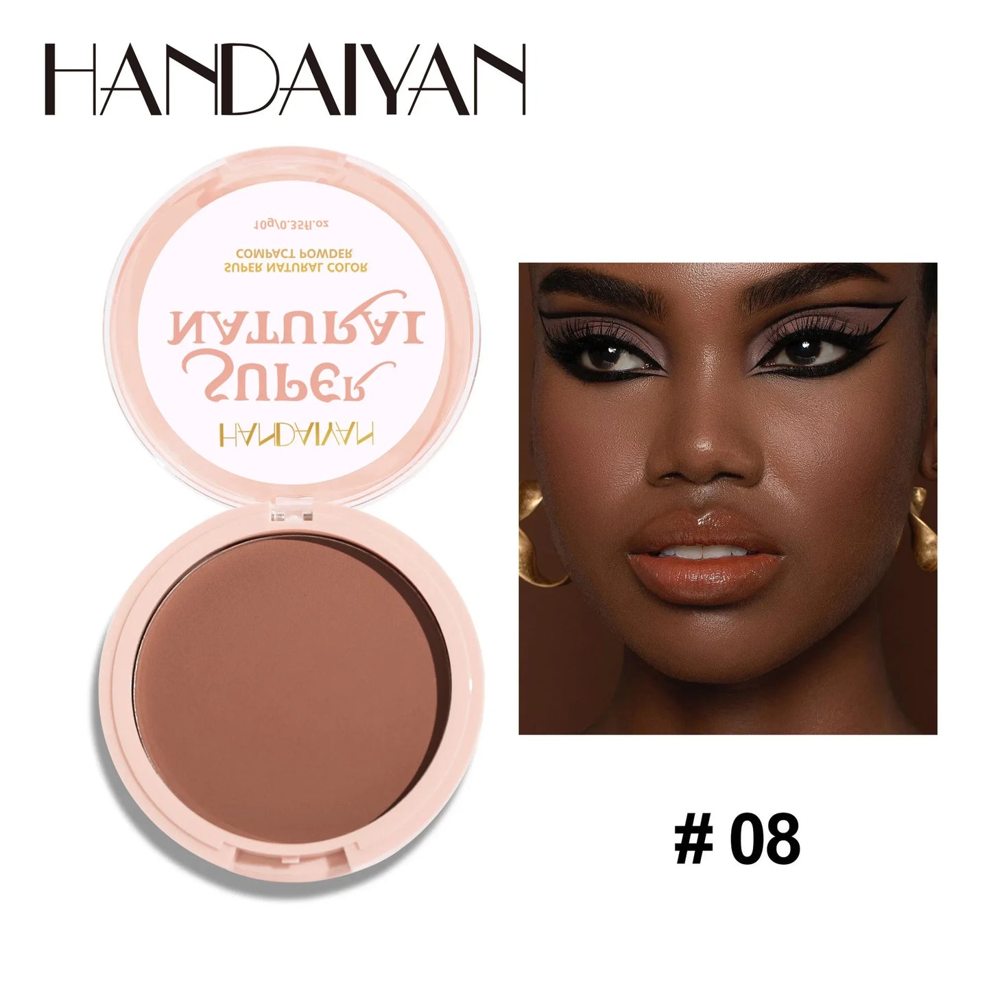 HANDAIYAN 8 Color Matte Face Pressed Powder.