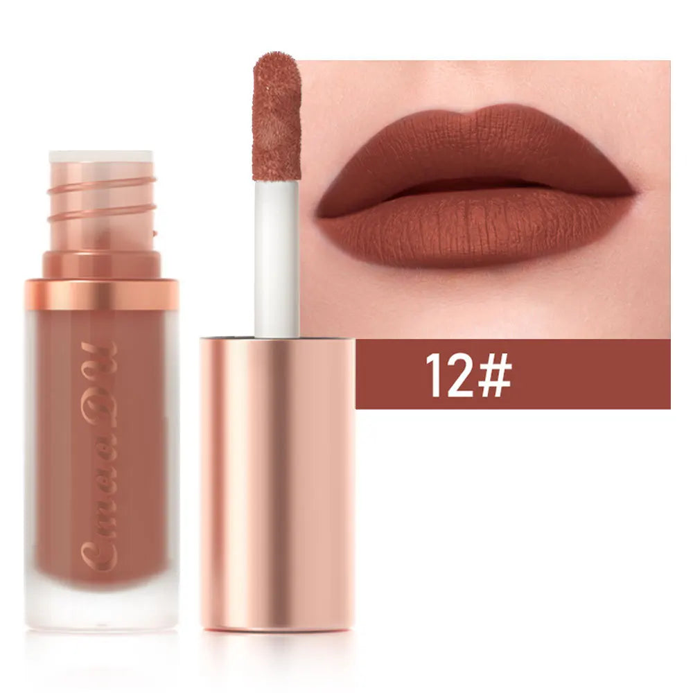 Waterproof Matte Velvet Lip Glaze (1 piece)