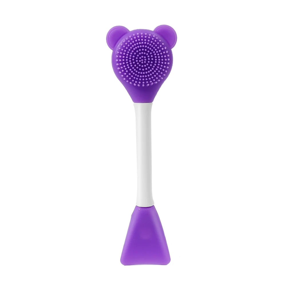 Face Mask Brush Flat Soft Hair Facial Cleansing Brush.