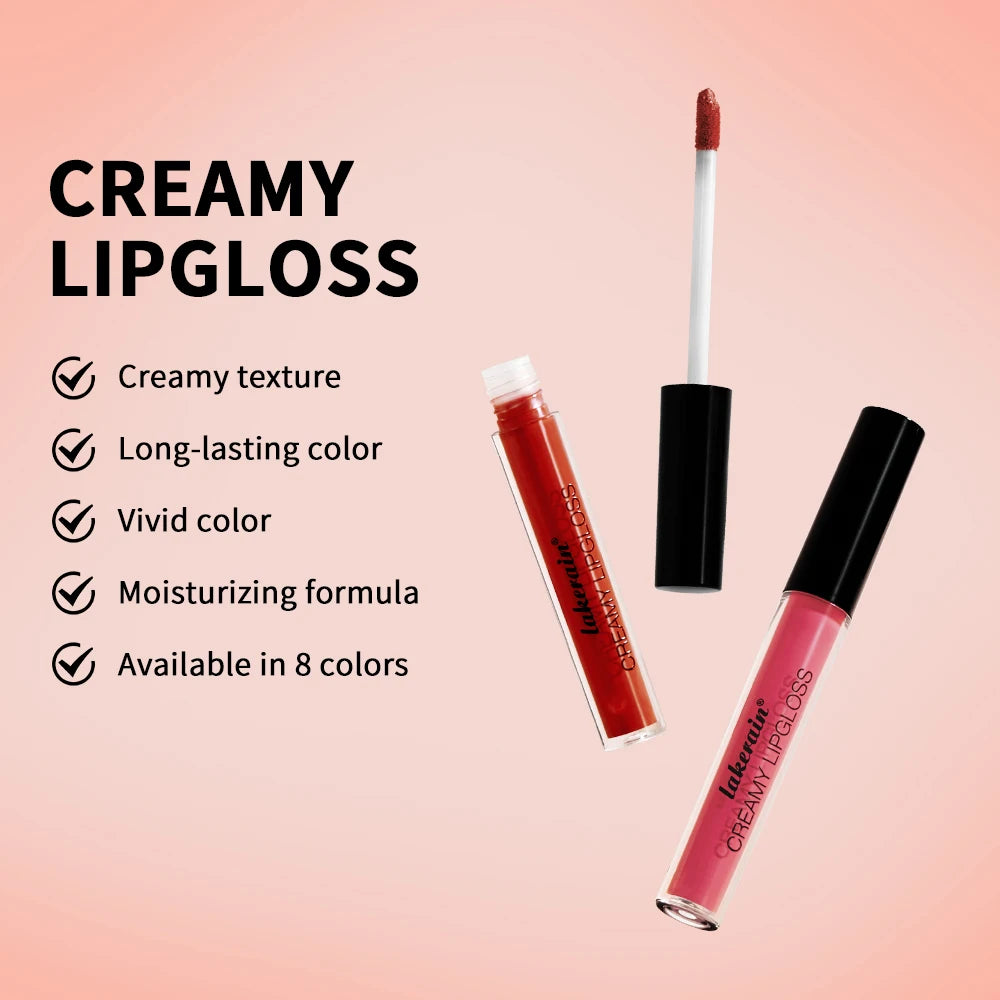 Lip Gloss Semi-Matte 8 Colors