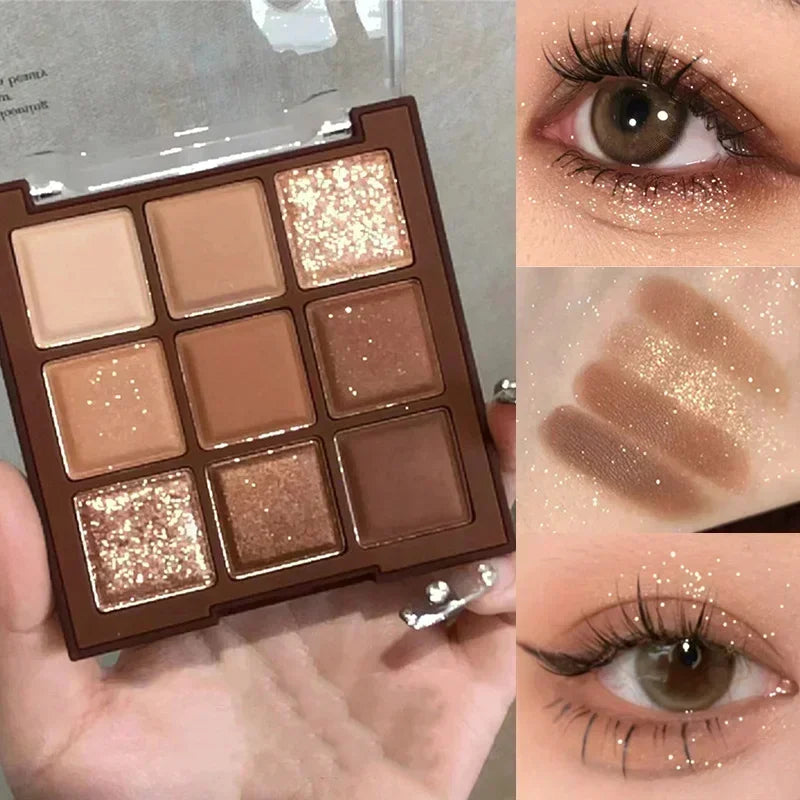 9 Colors Chocolate Eye Shadow Palette