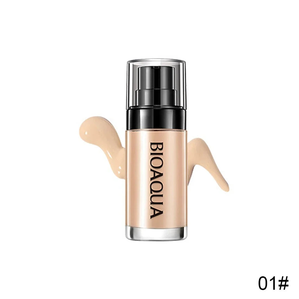 BIOAQUA  Waterproof Face Base Liquid Foundation Makeup Concealer.