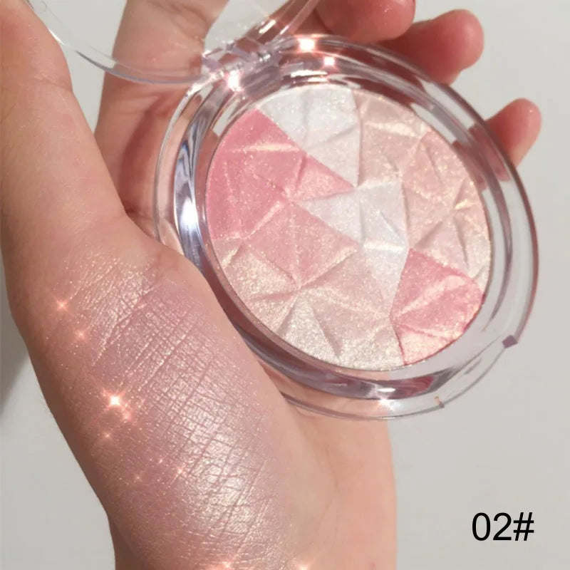 1Pcs Long-lasting Highlighter with Shimmer