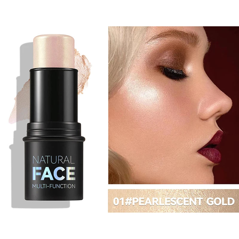 Face Pearl Stick Contour Stone Highlighter.