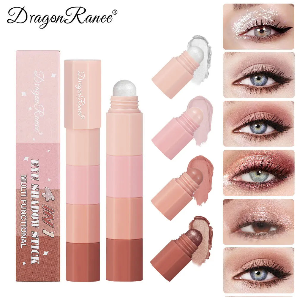 Dragon Ranee 4 color/set Lazy Eyeshadow Pencil