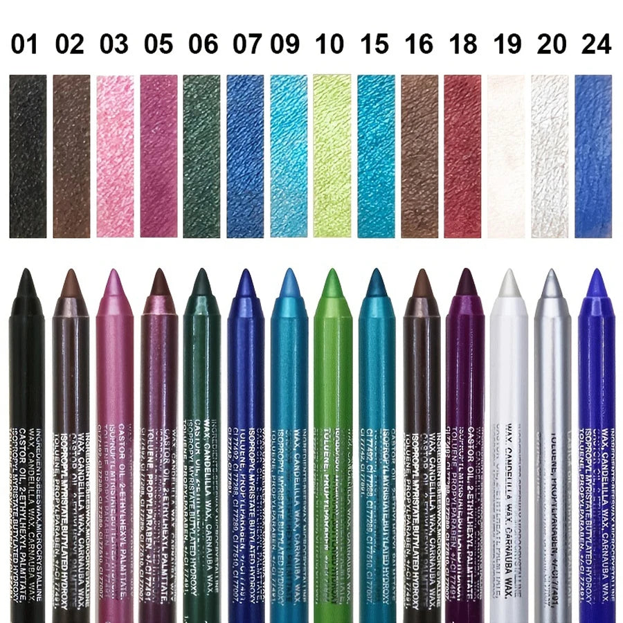 14-Color Colourful Eyeliner Pen