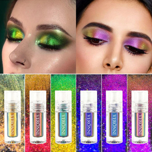 Chrome Shifting Pigments Chameleon Liquid Eyeshadow