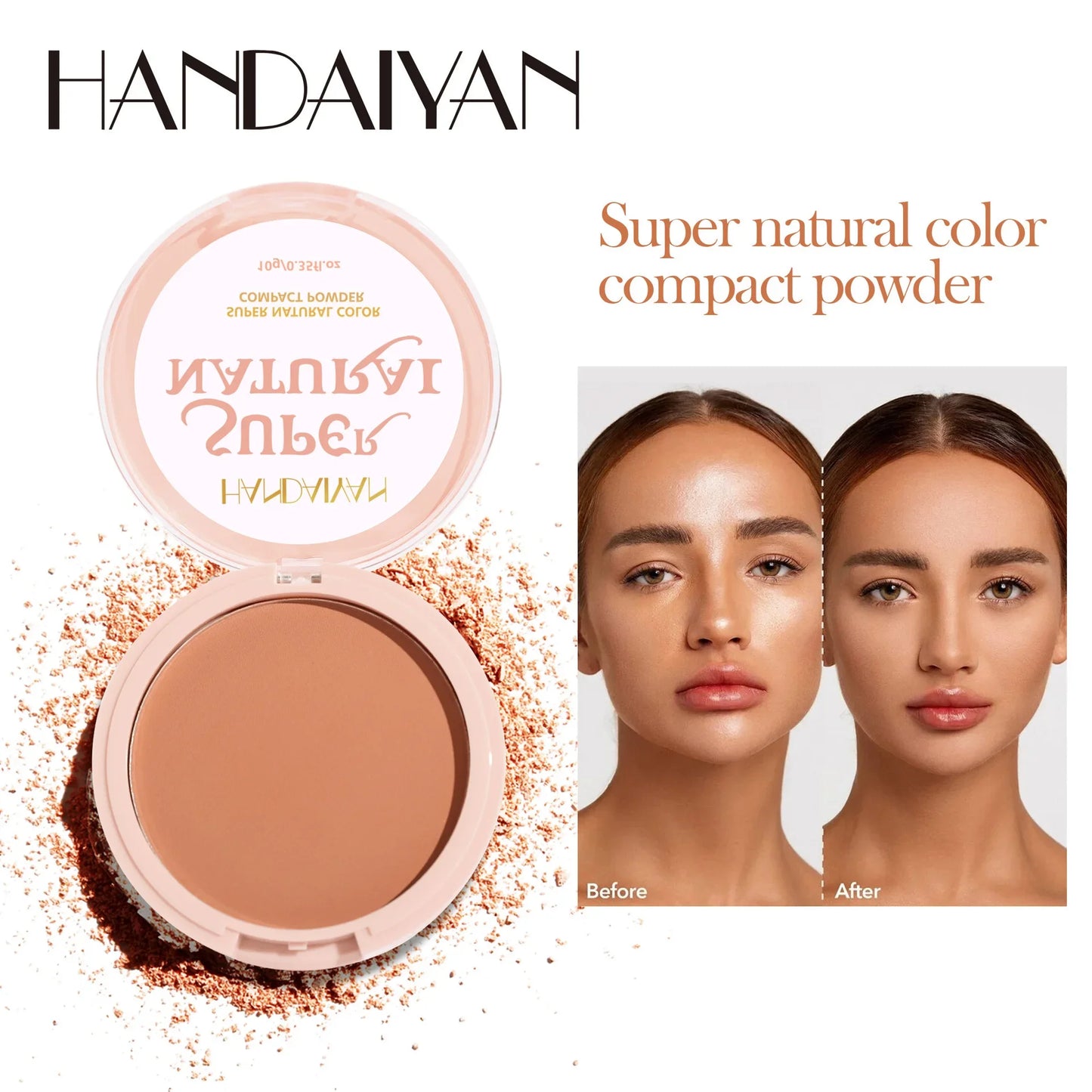 HANDAIYAN 8 Color Matte Face Pressed Powder.