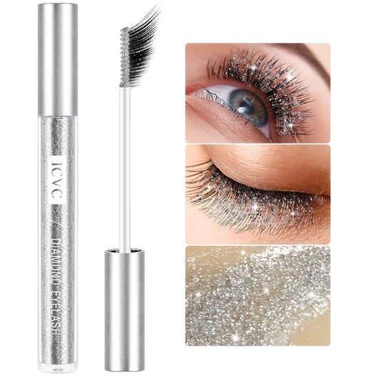 Sparkling diamond mascara sequins waterproof glitter 5ml