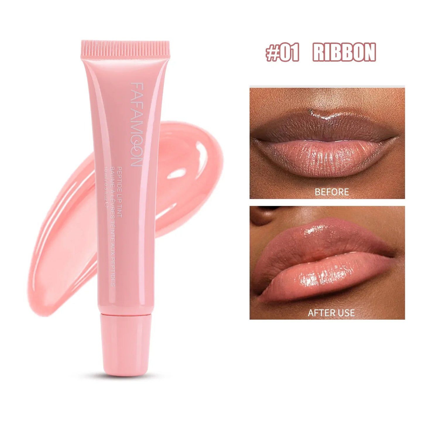 1pcs Soft Tube Mirror Lip Gloss Lip Oil.