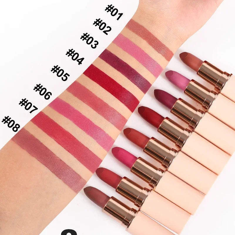 Long Lasting Waterproof Matte Lipstick (1pc)