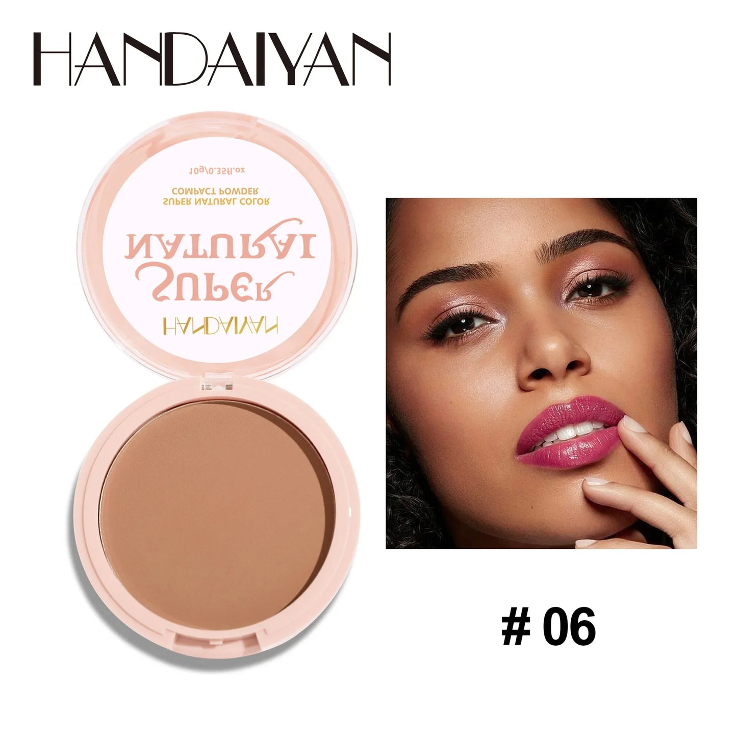 HANDAIYAN 8 Color Matte Face Pressed Powder.