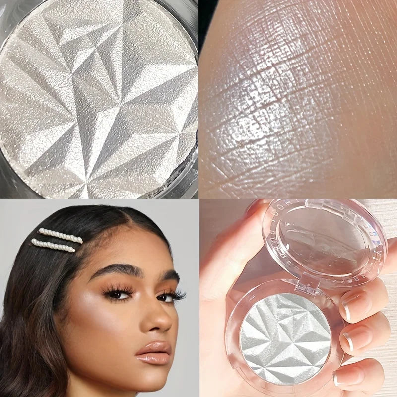 Monochrome Pearlescent Brightening Face Glitter & Highlighter.