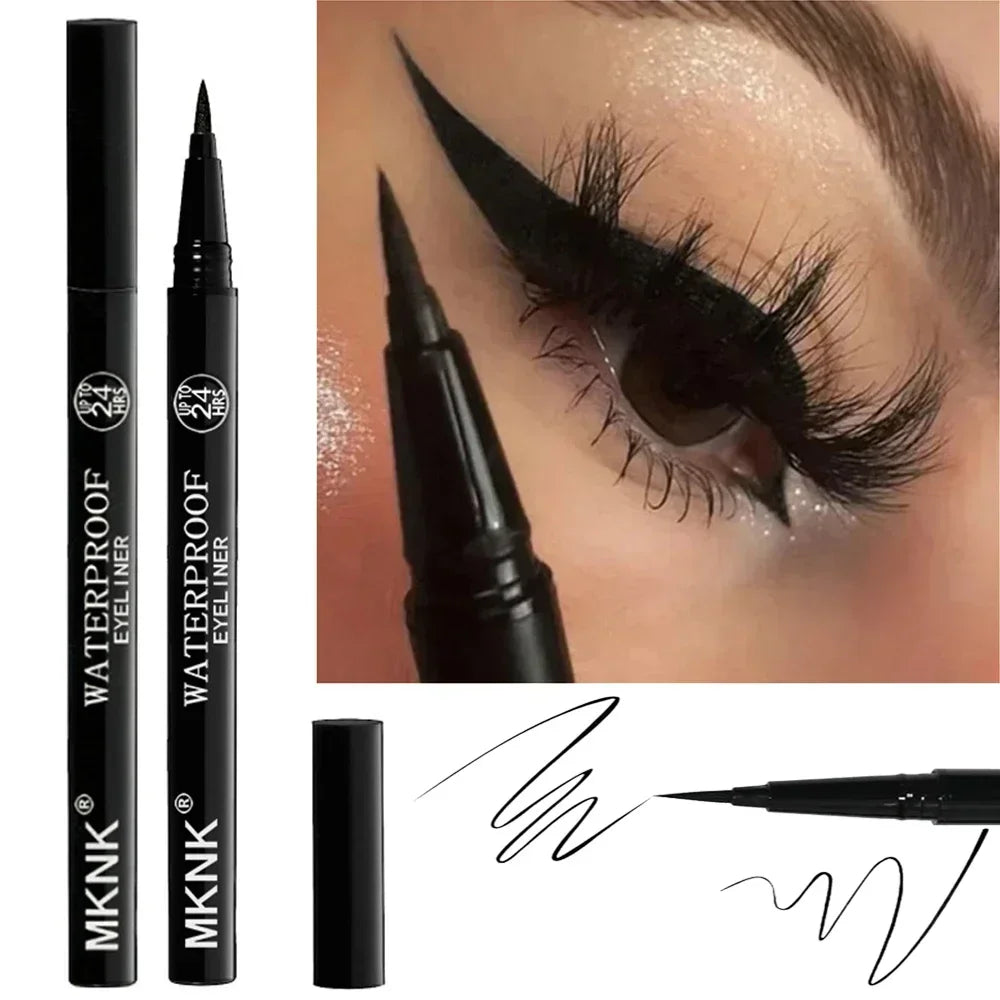 1Pc High Pigmented and wooden Eyeliner Pencil.