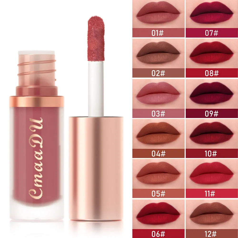 Waterproof Matte Velvet Lip Glaze (1 piece)