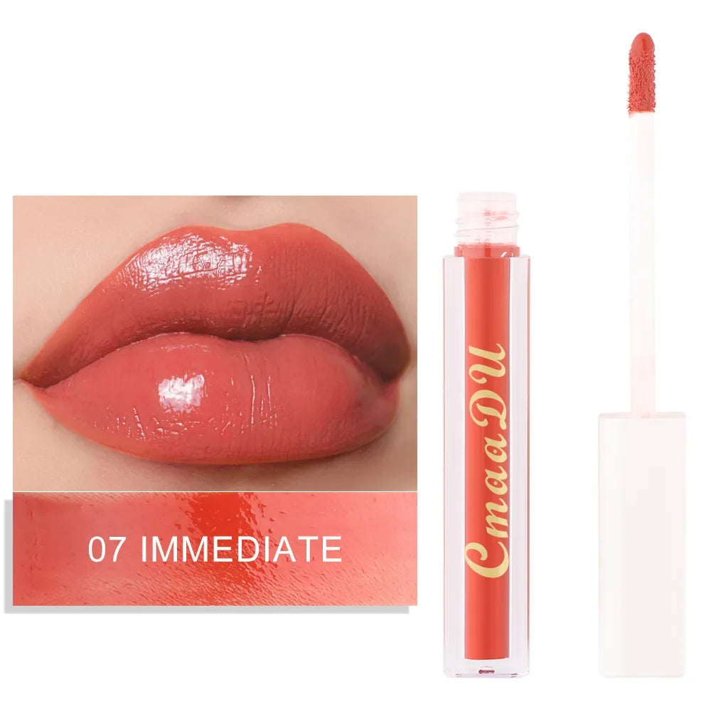 CmaaDu 8 Color Lip Gloss Matte Creamy  Lipstick