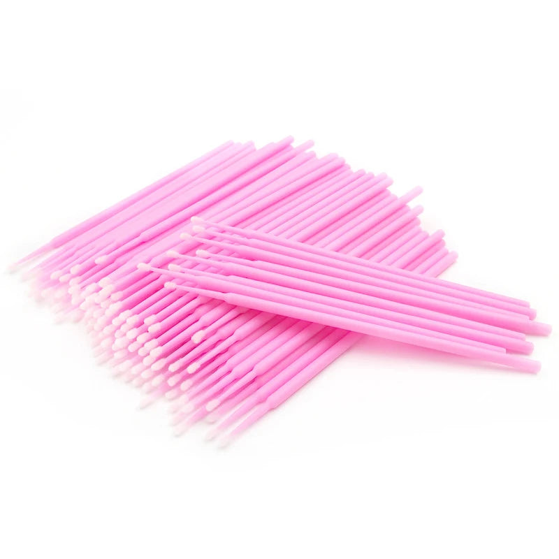 Cotton Swab Eyelash Brushes(100PCS)