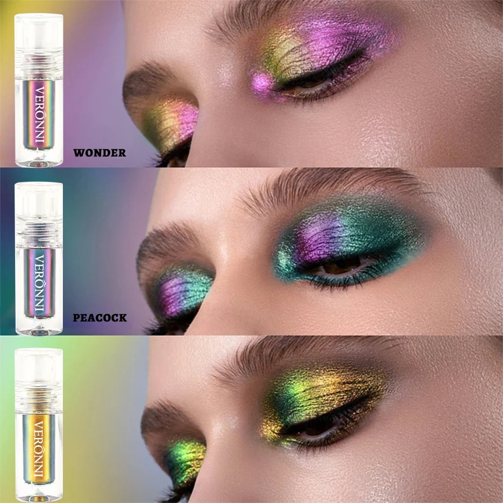 Chrome Shifting Pigments Chameleon Liquid Eyeshadow