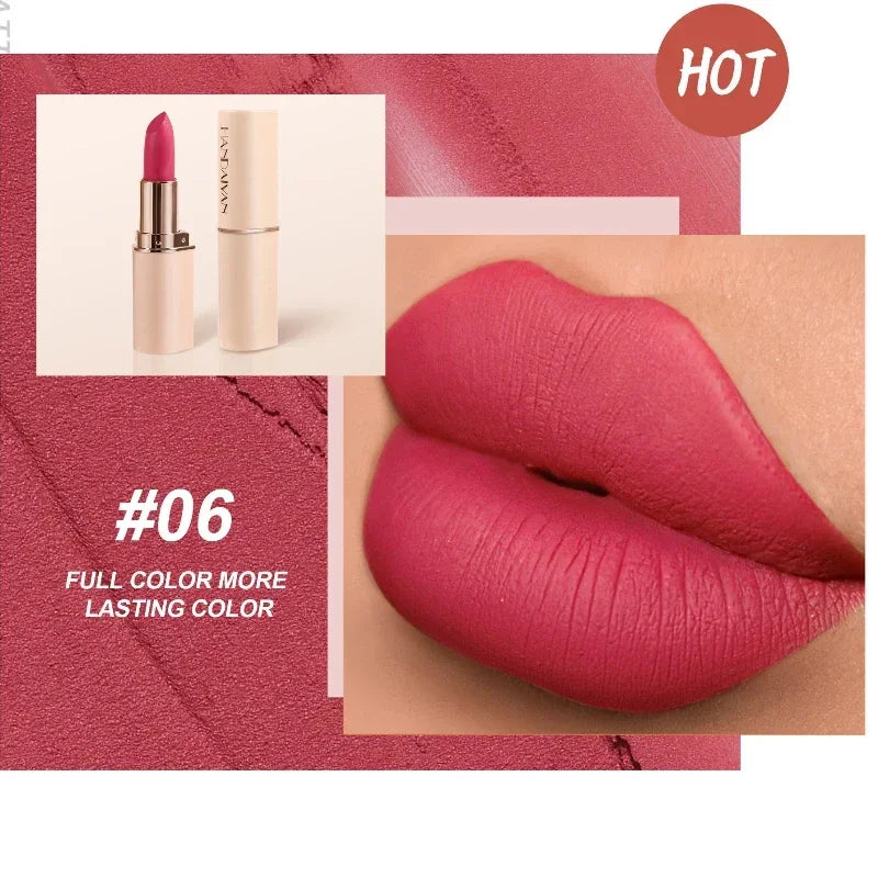 Long Lasting Waterproof Matte Lipstick (1pc)