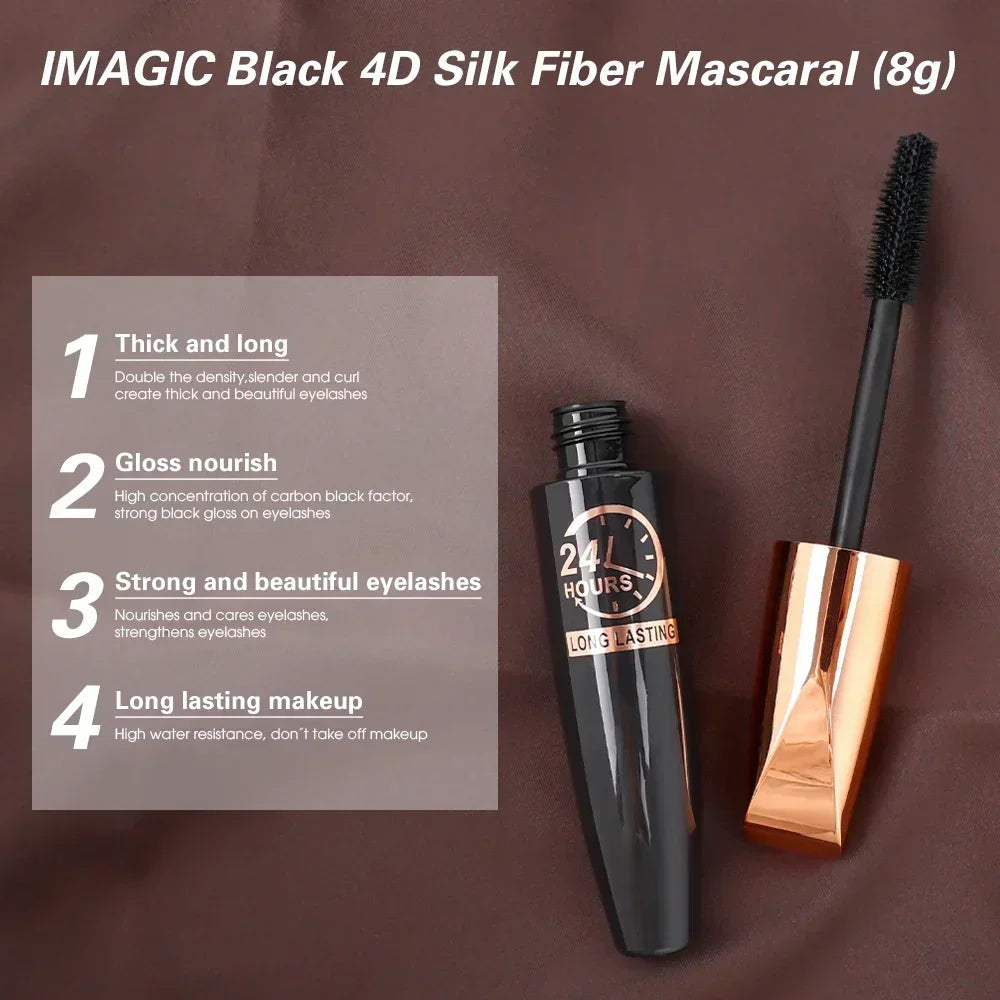 5D Waterproof Mascara for Lengthens Eyelashes