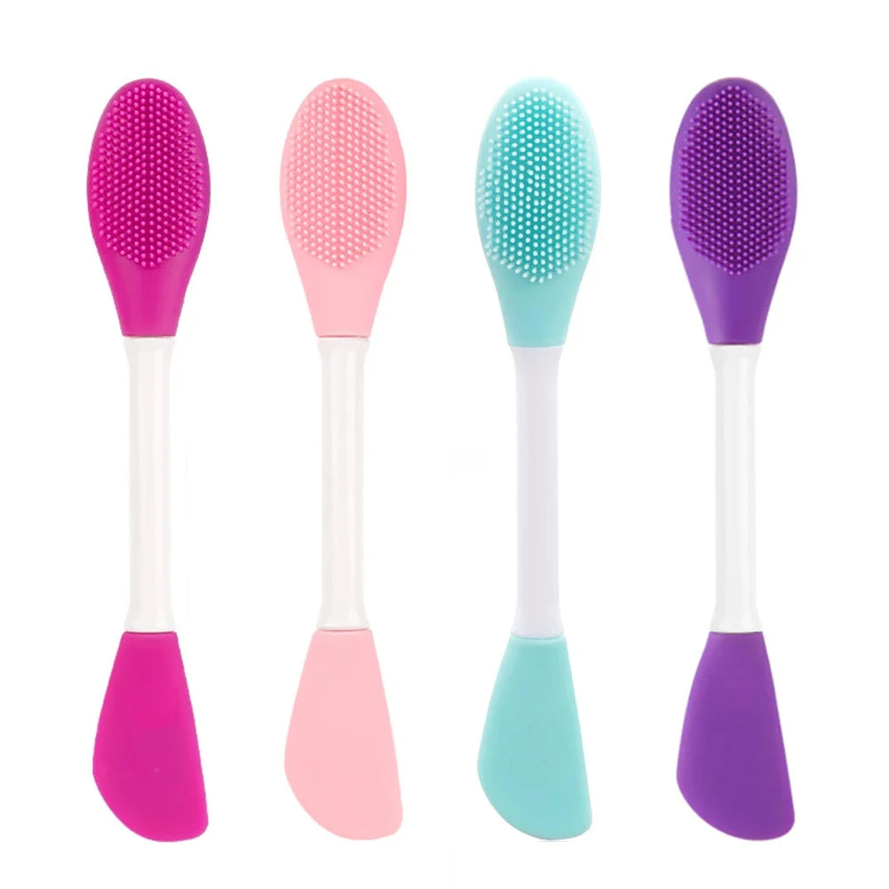 Face Mask Brush Flat Soft Hair Facial Cleansing Brush.