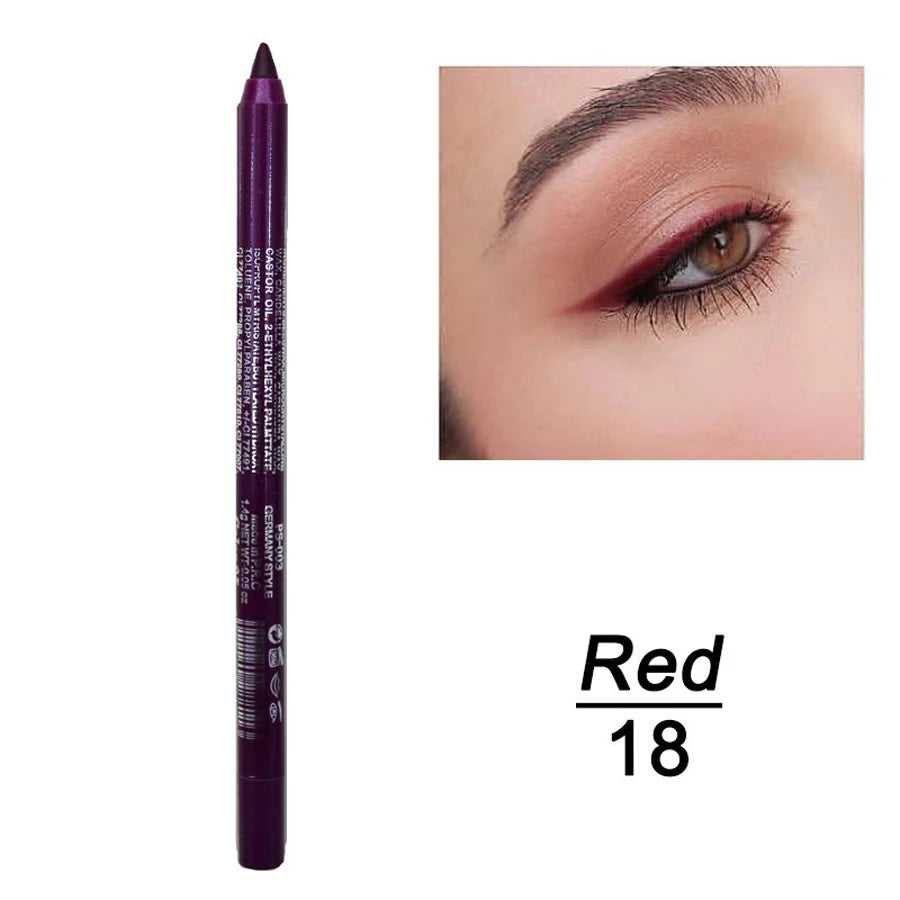 14-Color Colourful Eyeliner Pen