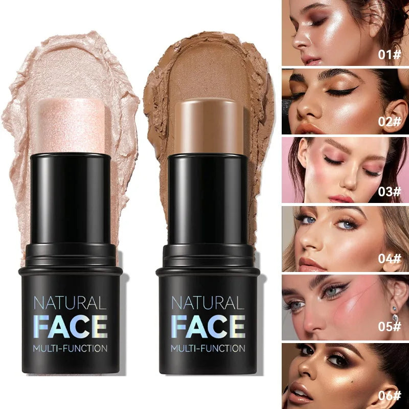 Face Pearl Stick Contour Stone Highlighter.