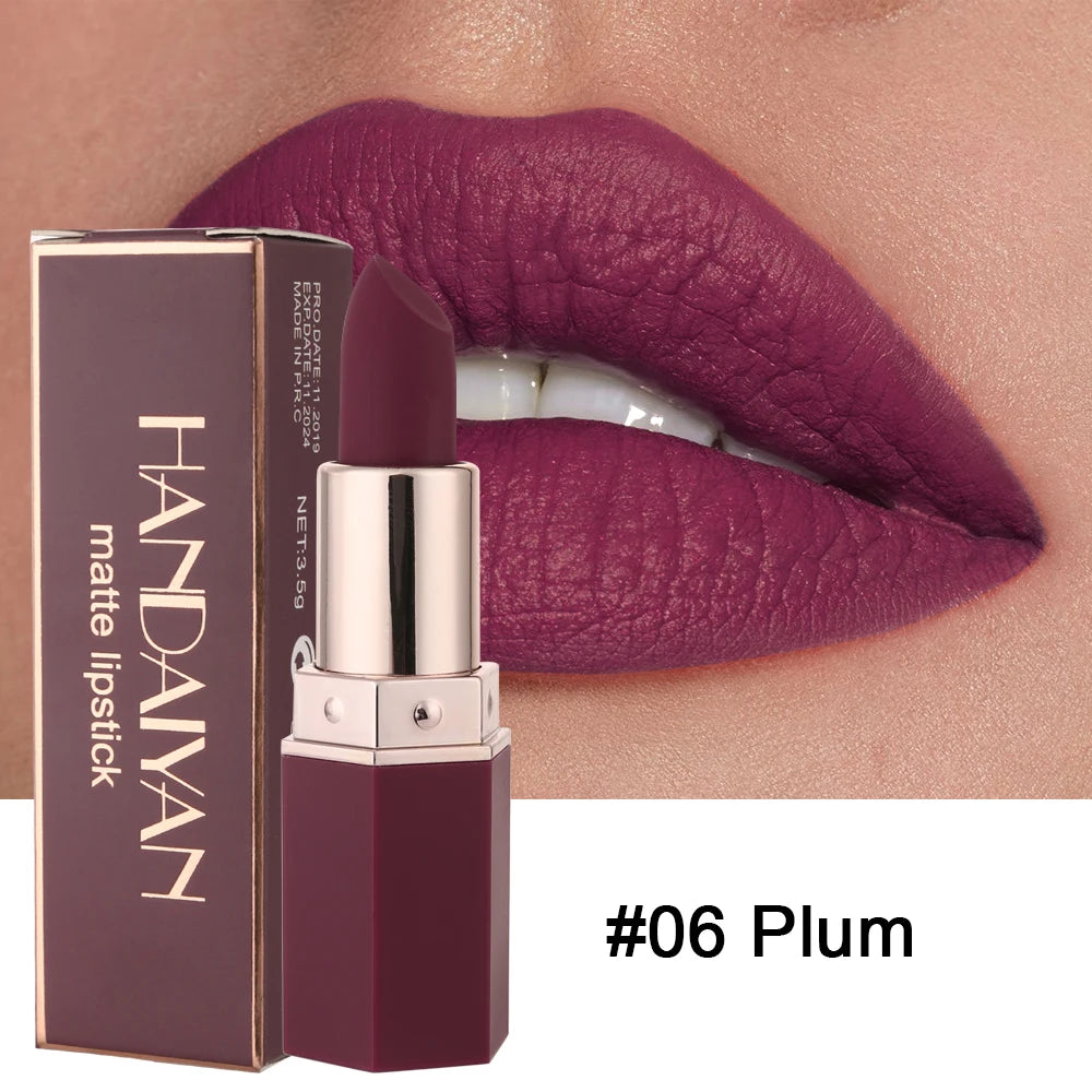 6-Color Matte Lipstick