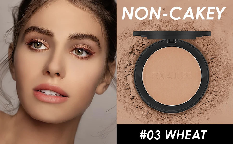 FOCALLURE 9 Colors Waterproof Pressed Powder.