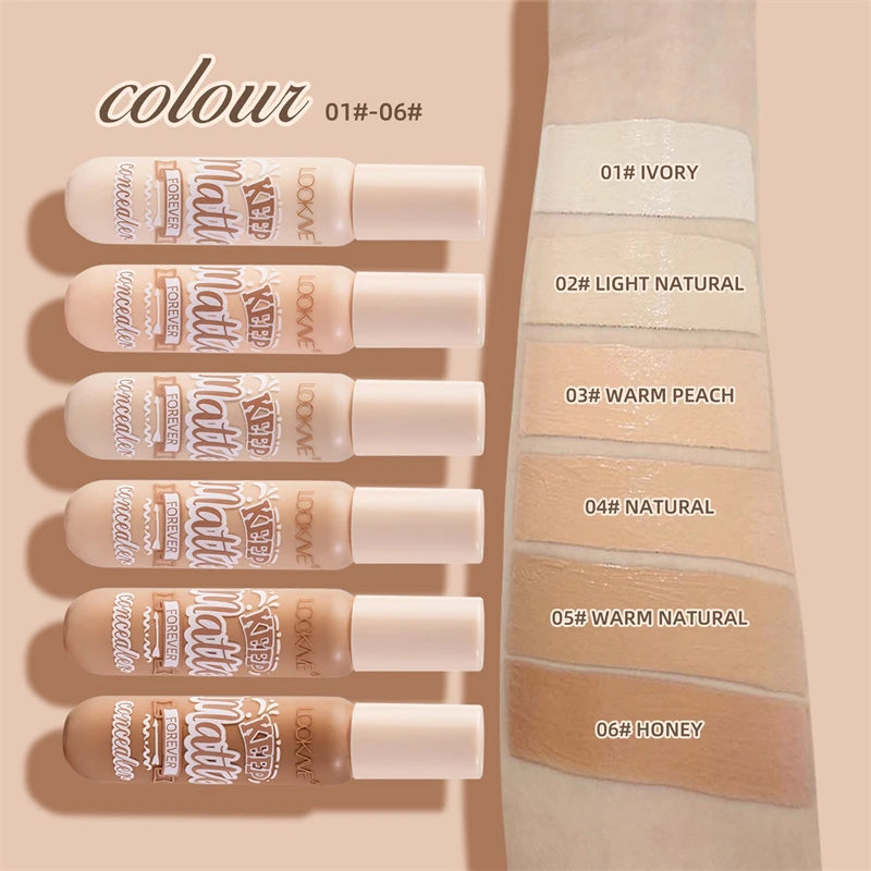 6 Colors Matte Cream Concealer Stick