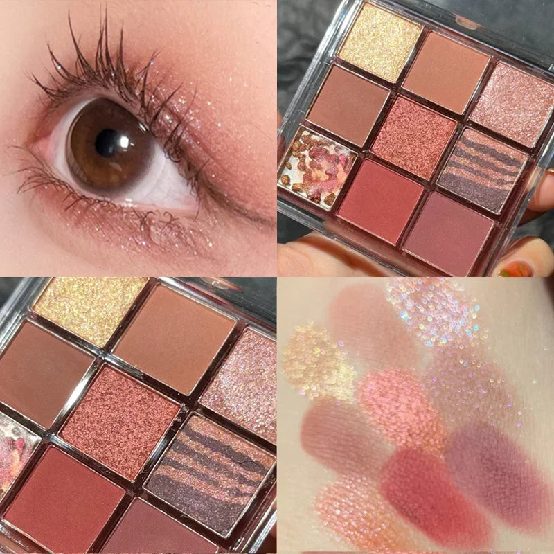 9 Colors Chocolate Eye Shadow Palette