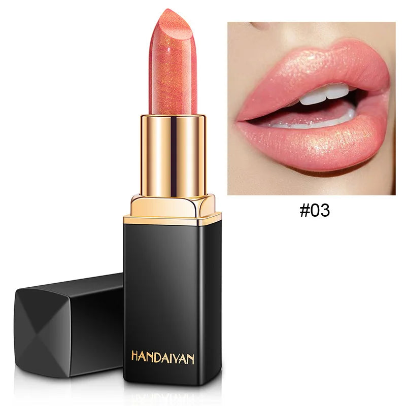 Handaiyan 9 Colors Glitter Lipstick.