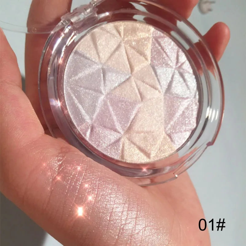 1Pcs Long-lasting Highlighter with Shimmer