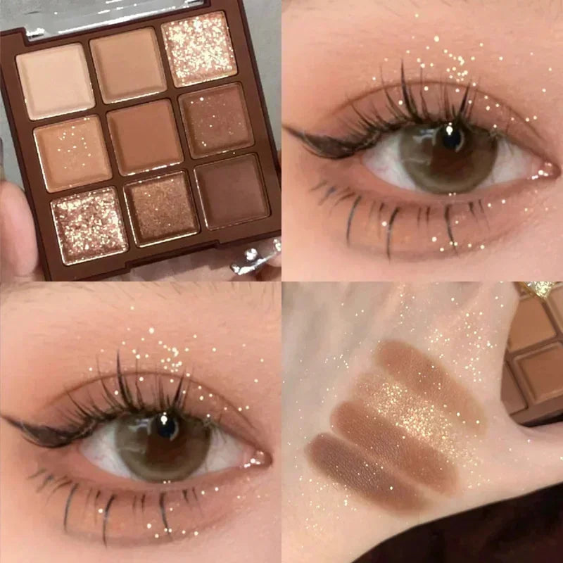 9 Colors Chocolate Eye Shadow Palette