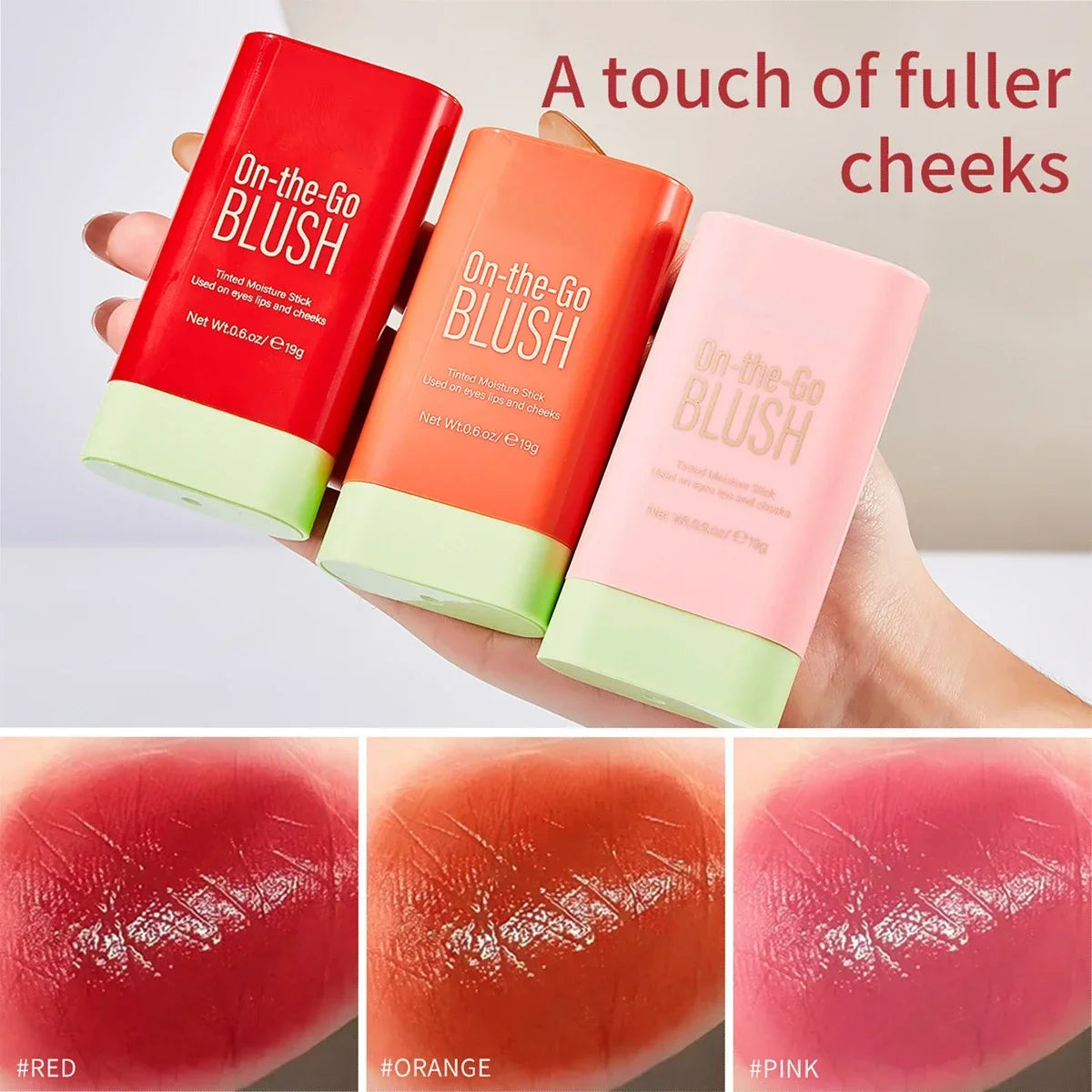 Multi-function Waterproof Blusher Stick.