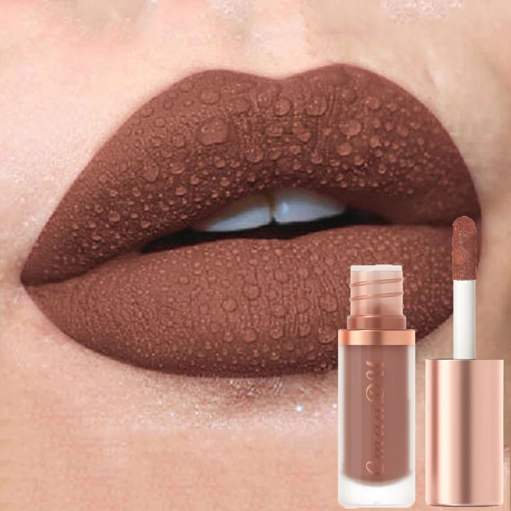 Waterproof Matte Velvet Lip Glaze (1 piece)