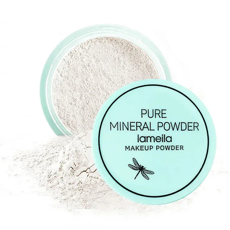 LAMELLA Face Loose Powder Matte Translucent Setting Powder.