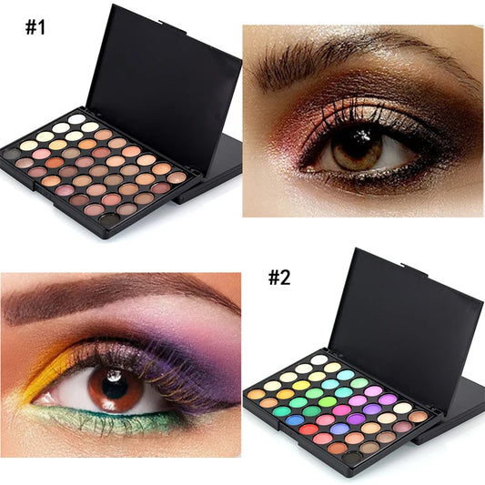 40 Color Matte Eyeshadow Palette