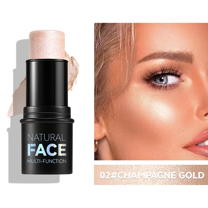 Face Pearl Stick Contour Stone Highlighter.