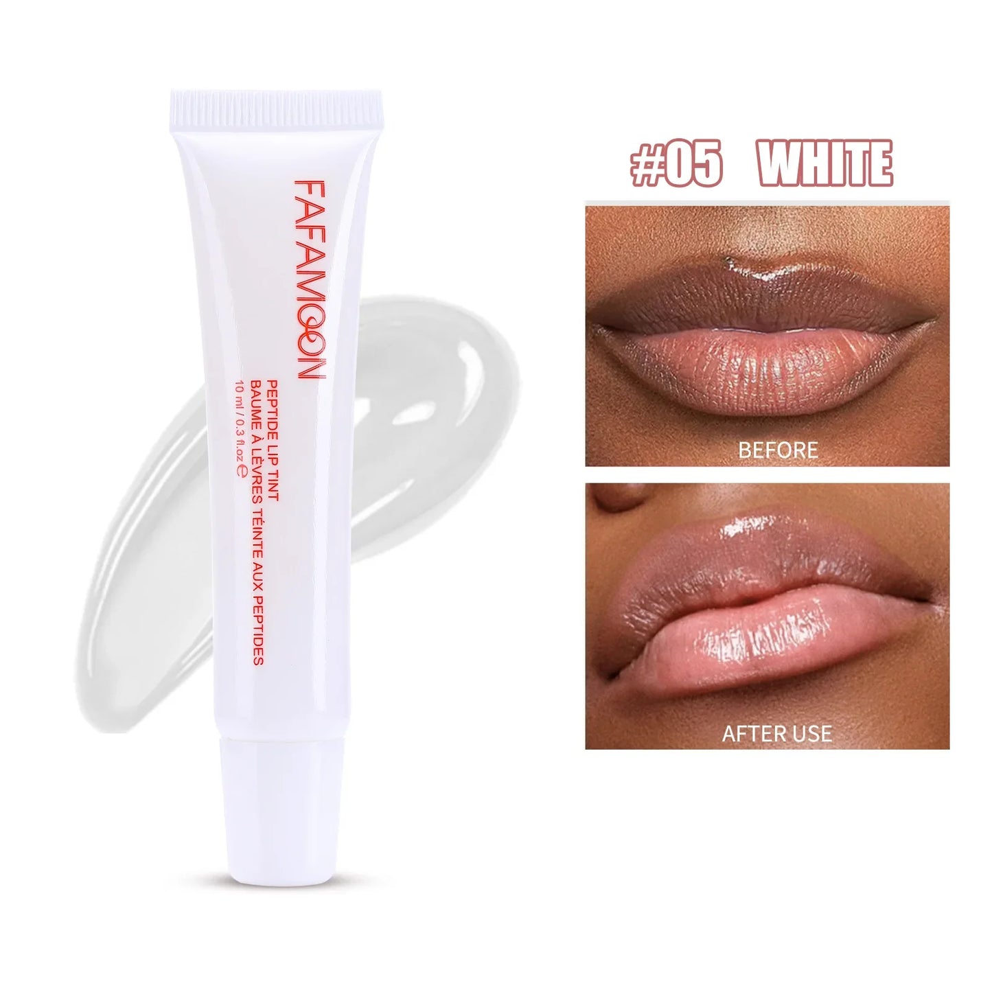 1pcs Soft Tube Mirror Lip Gloss Lip Oil.