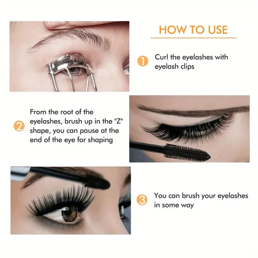 Waterproof 4D Thick Long Smudge-proof Mascara